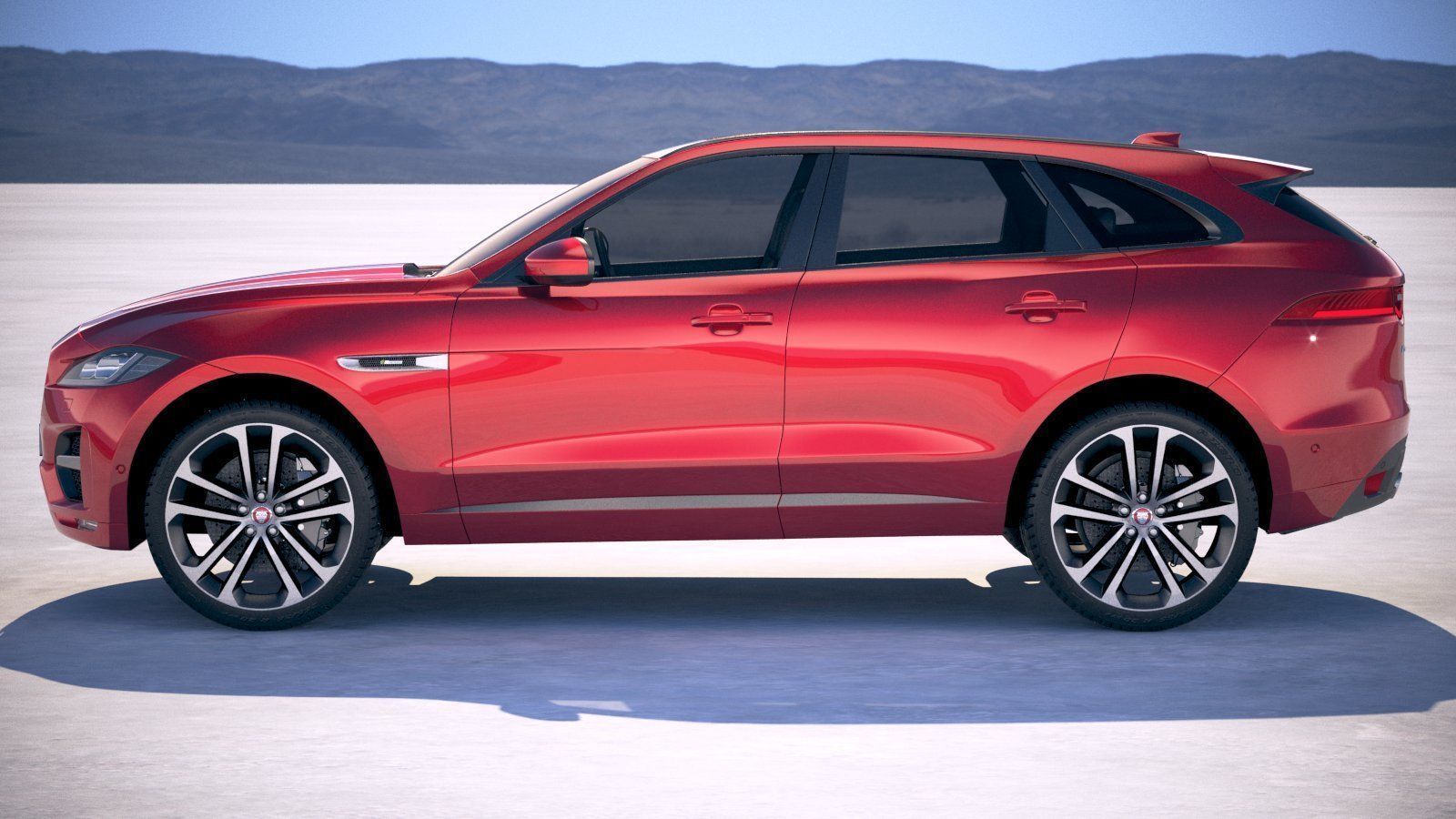 Jaguar F-pace R 2019 3D model_6