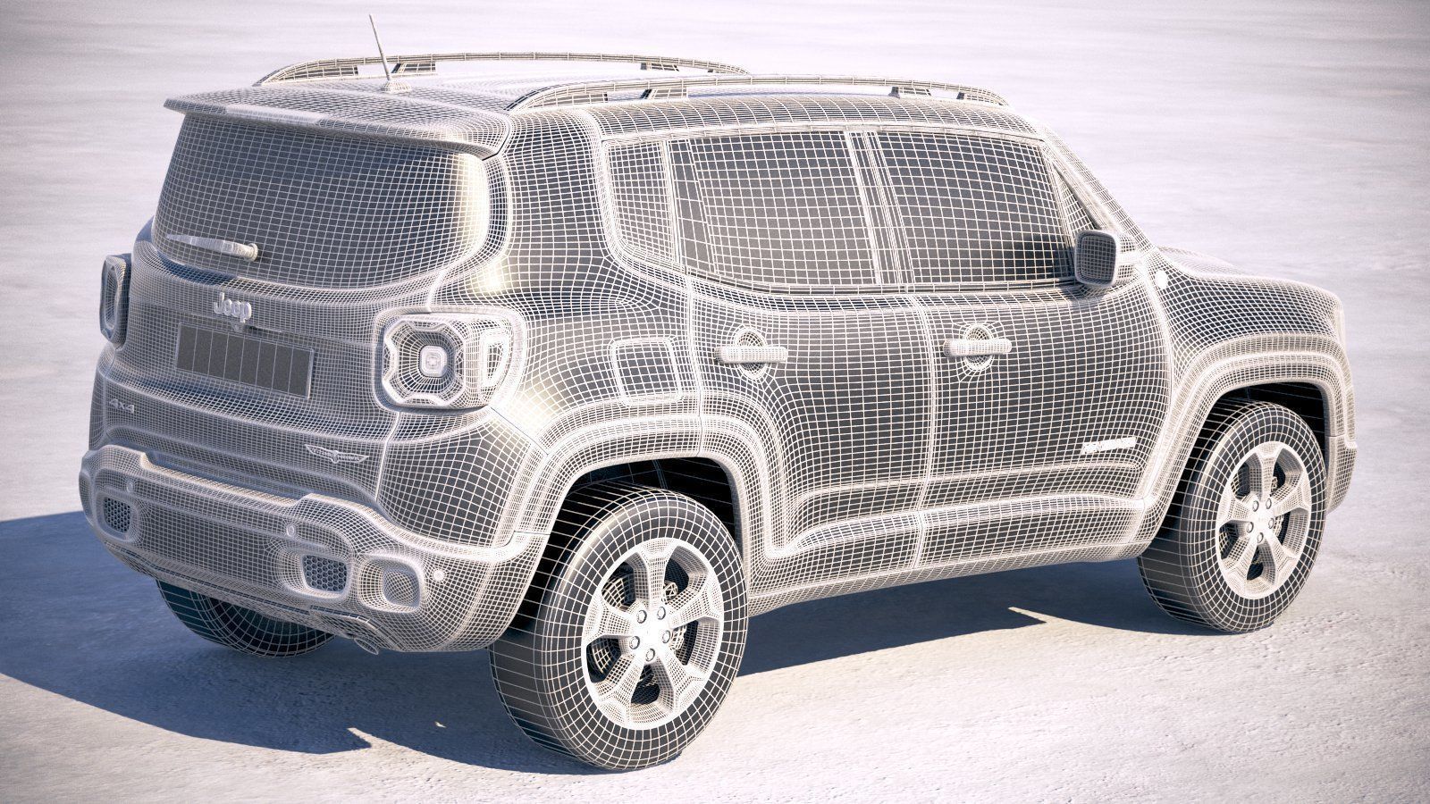 Jeep Renegade 2019 3D model_18