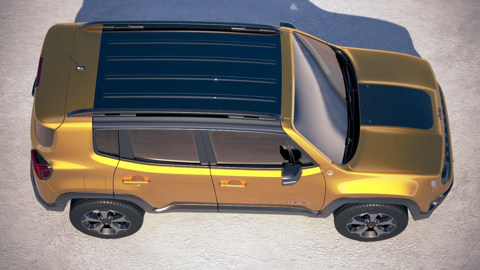 Jeep Renegade 2019 3D model_7