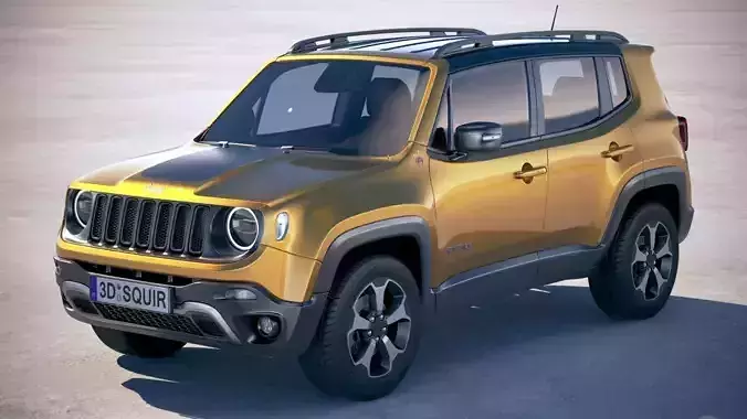 Jeep Renegade 2019 3D model