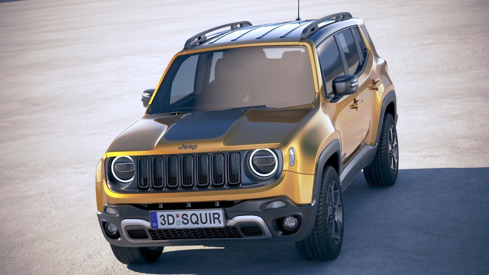 Jeep Renegade 2019 3D model_1