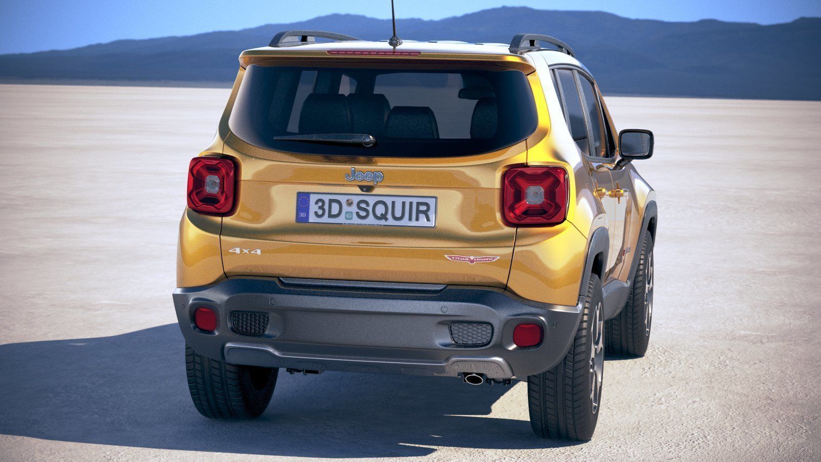 Jeep Renegade 2019 3D model_5