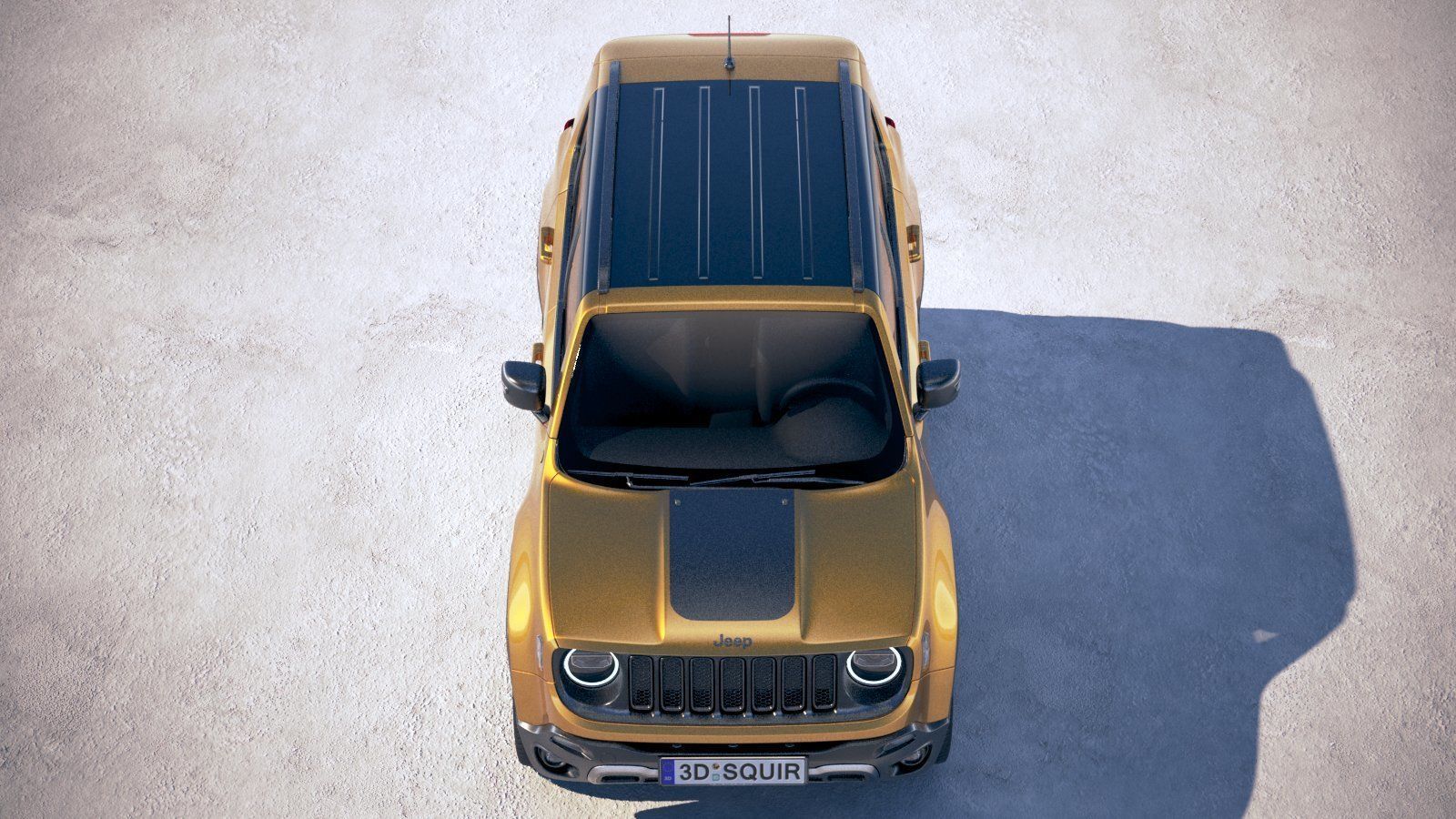 Jeep Renegade 2019 3D model_8