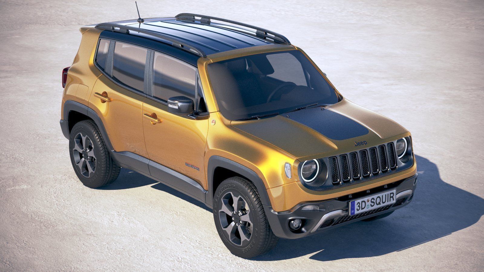 Jeep Renegade 2019 3D model_11