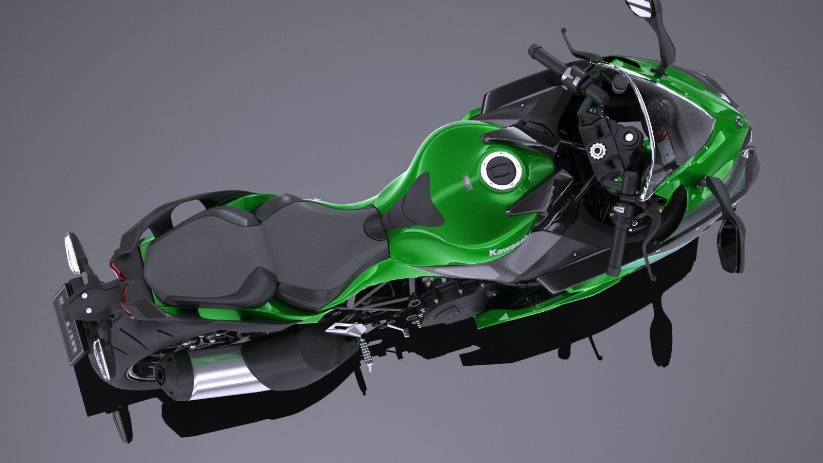 Kawasaki Ninja H2 SX 2018 3D model_7