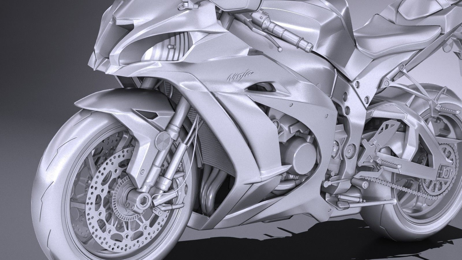 Kawasaki Ninja ZX10R SE 2018 3D model_10