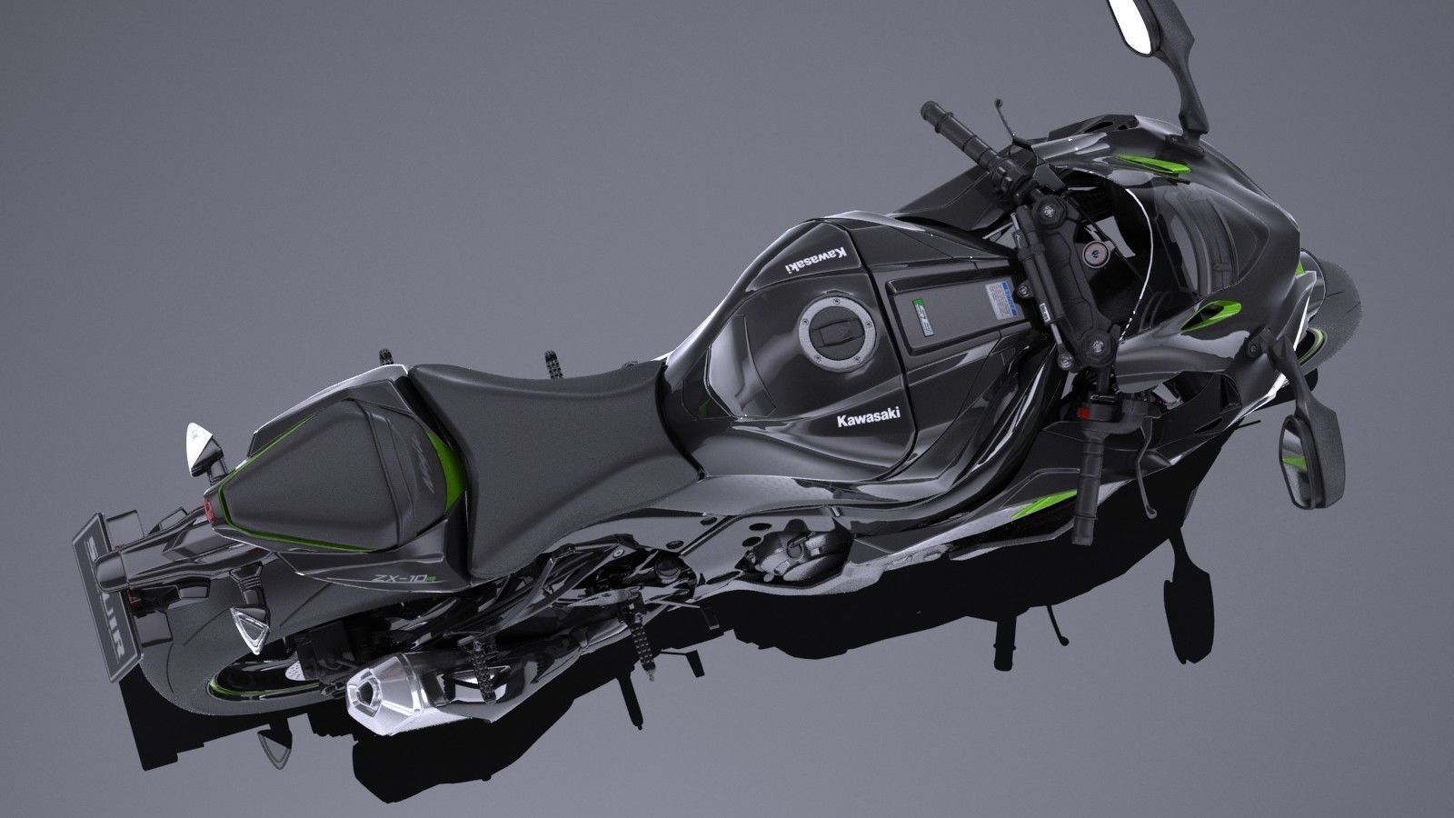 Kawasaki Ninja ZX10R SE 2018 3D model_7
