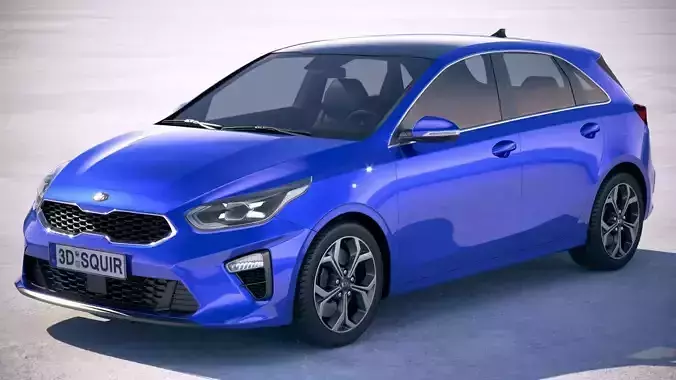 Kia Ceed 2019  3D model