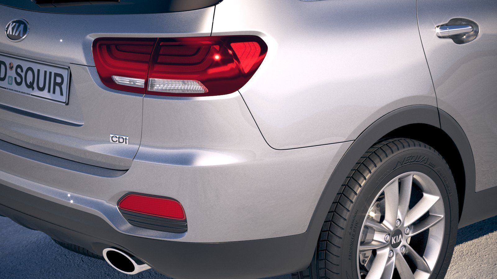 Kia Sorento 2019 3D model_3