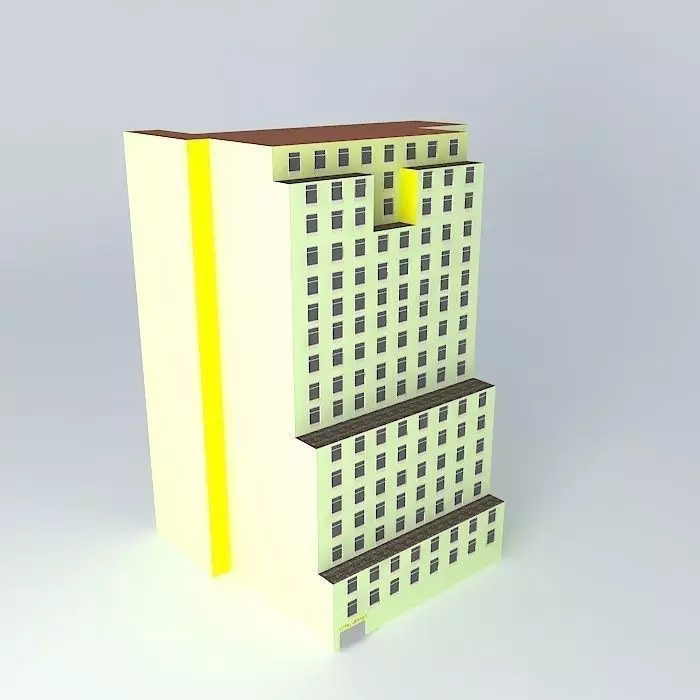 Hotel Loddon Free 3D model