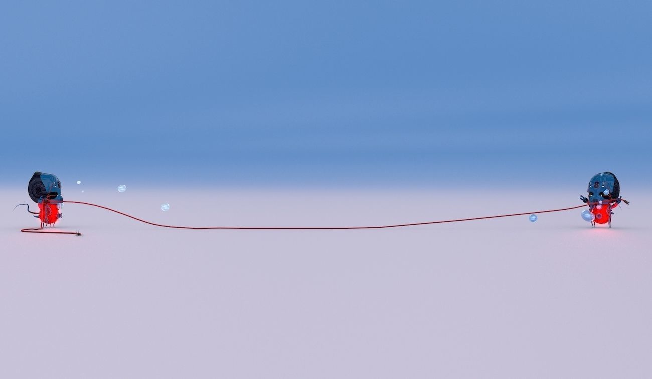 Aliens Tug of War 3D model_1