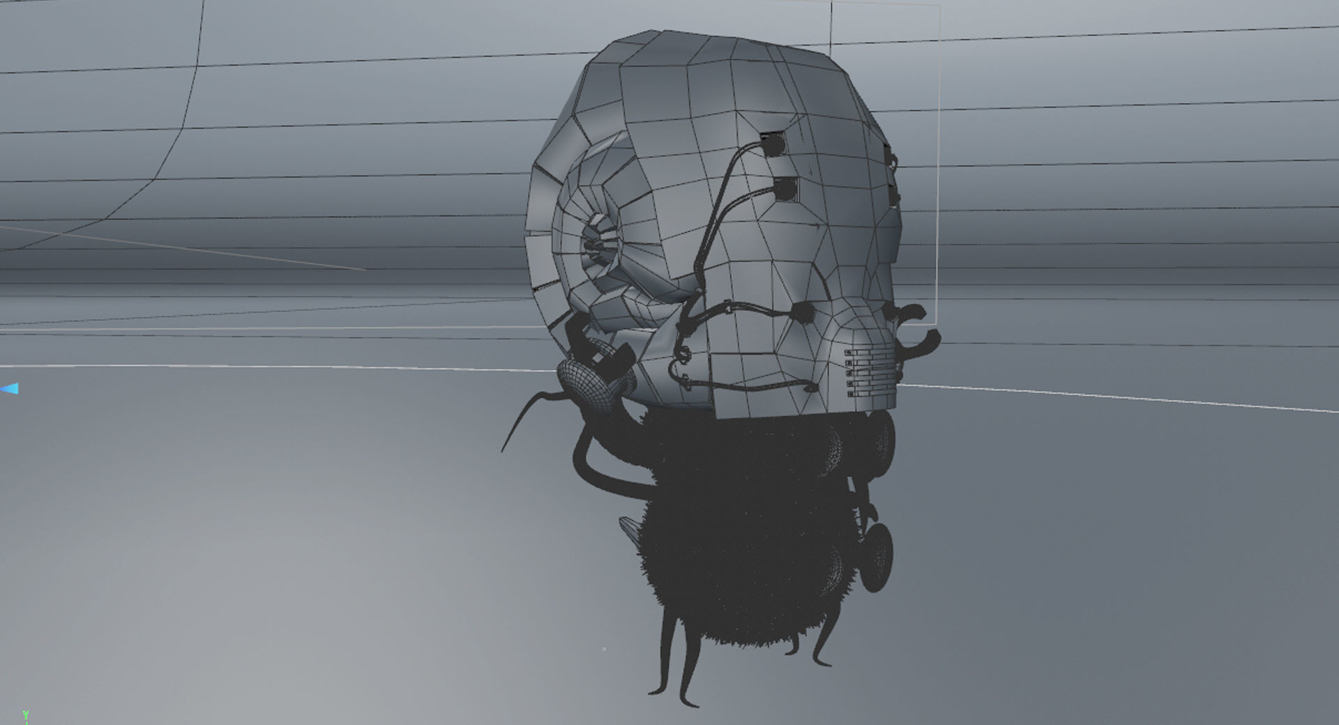 Aliens Tug of War 3D model_8