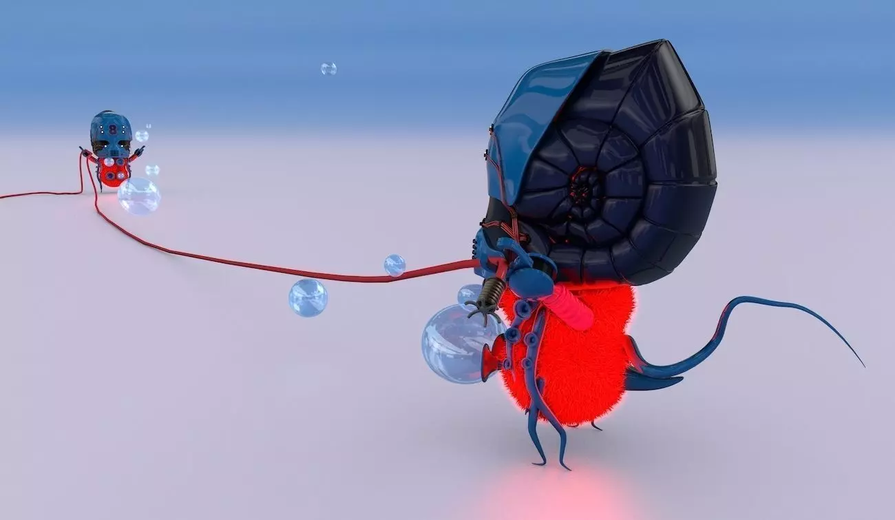 Aliens Tug of War 3D model_0