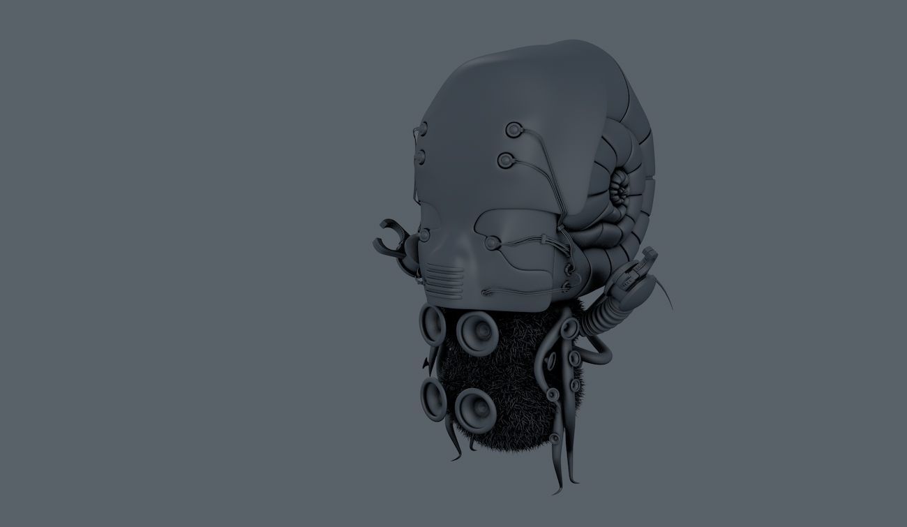 Aliens Tug of War 3D model_7