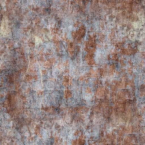 ruined city  Low-poly 3D model_5