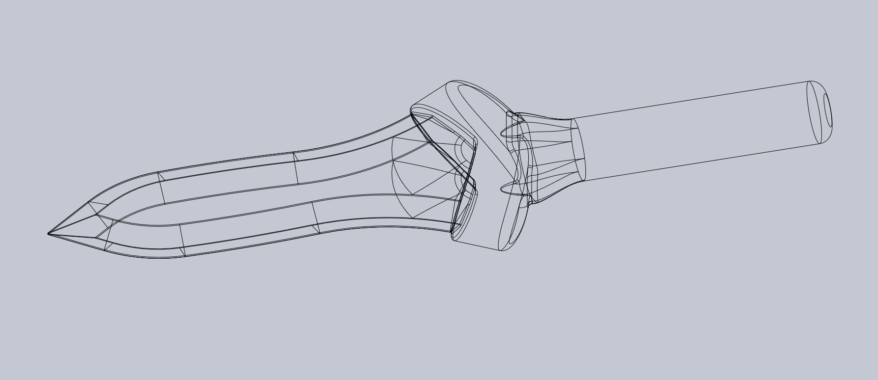 Goblin Slayer Throwing Dagger 3D print model_21