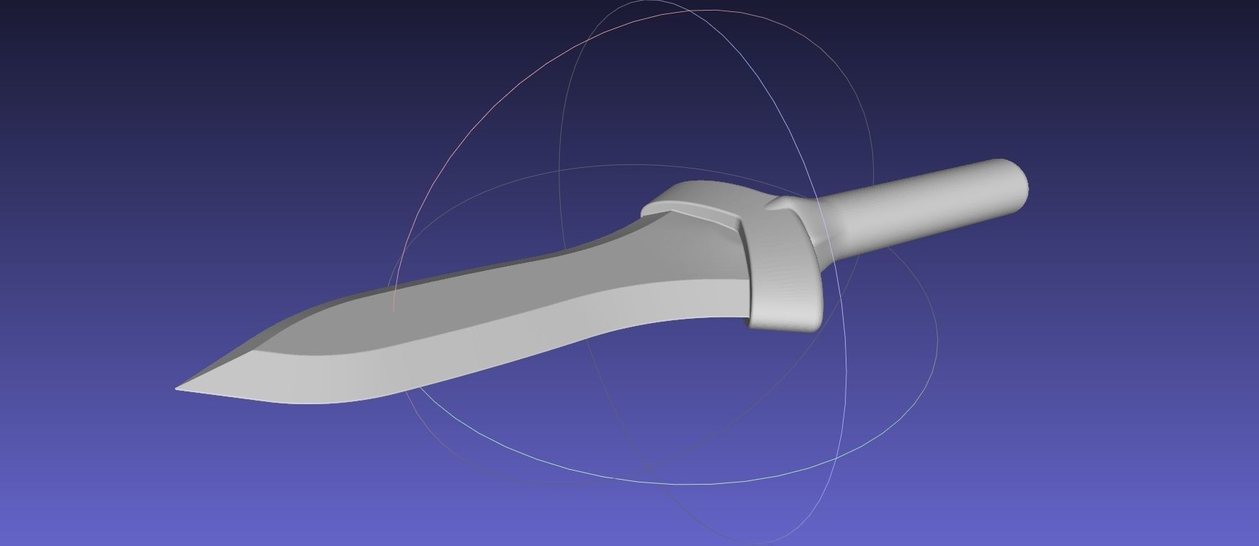 Goblin Slayer Throwing Dagger 3D print model_3