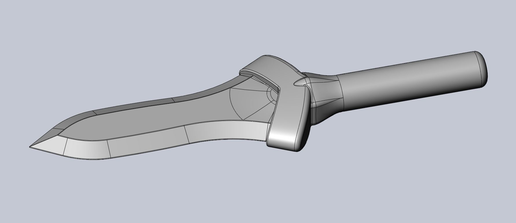 Goblin Slayer Throwing Dagger 3D print model_20