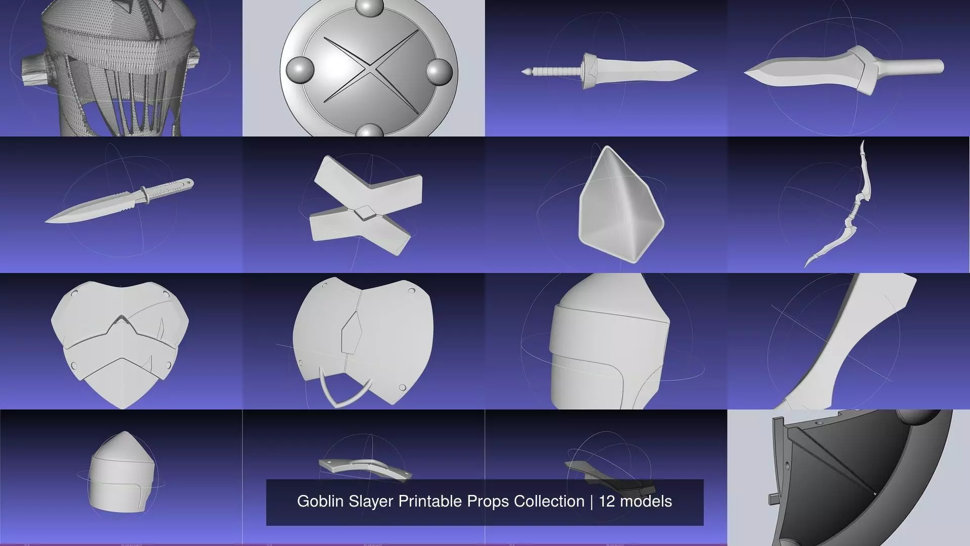 Goblin Slayer Printable Props Collection _1