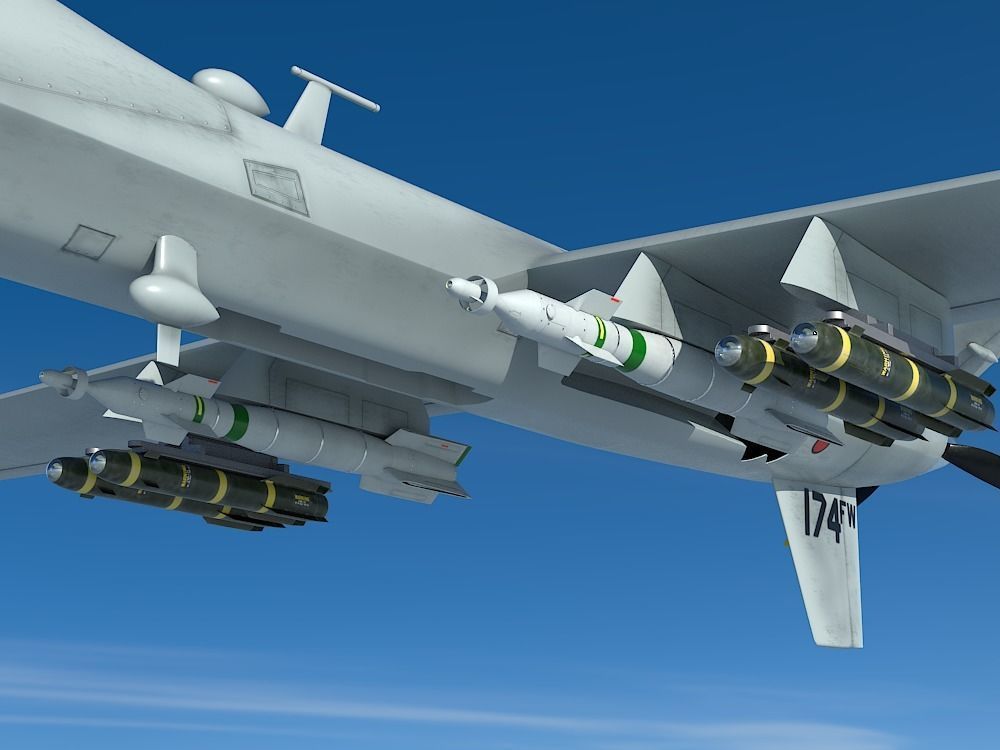 General Atomics MQ-9 Reaper 3D model_8