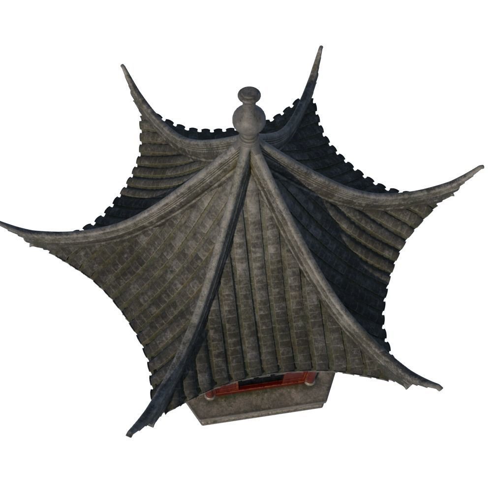 Chinese  Pavilion 3D model_4