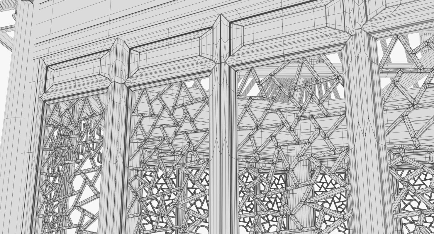 Chinese  Pavilion 3D model_16