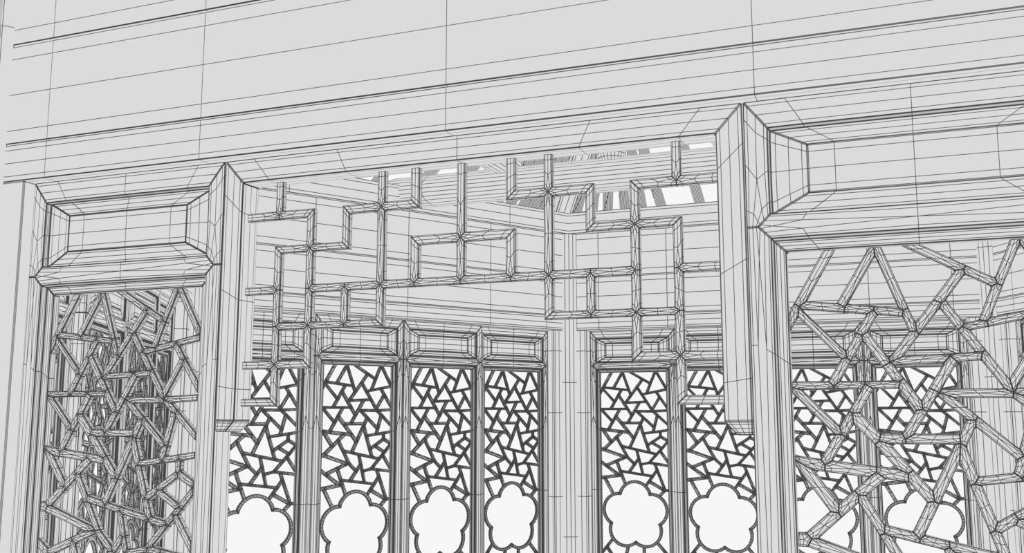 Chinese  Pavilion 3D model_17