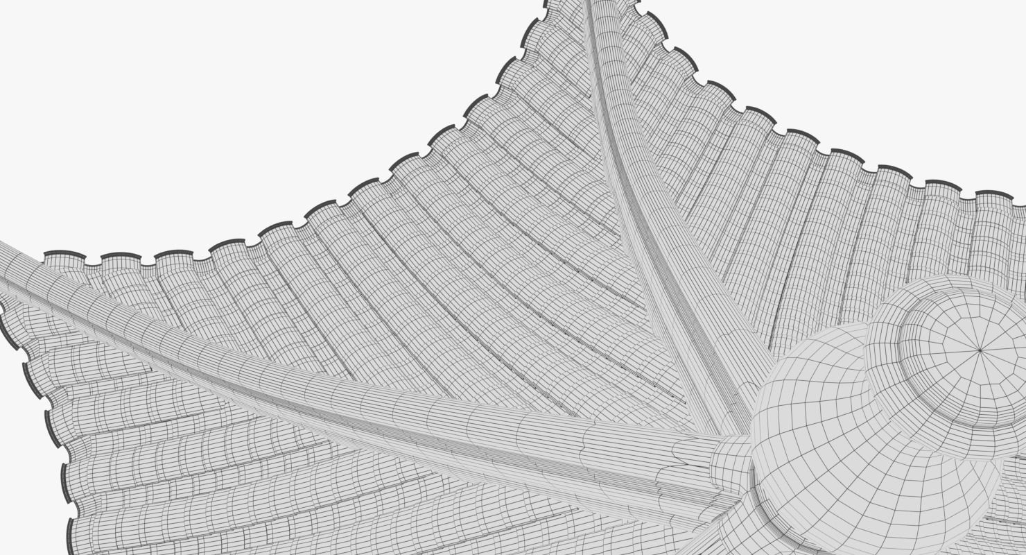 Chinese  Pavilion 3D model_14