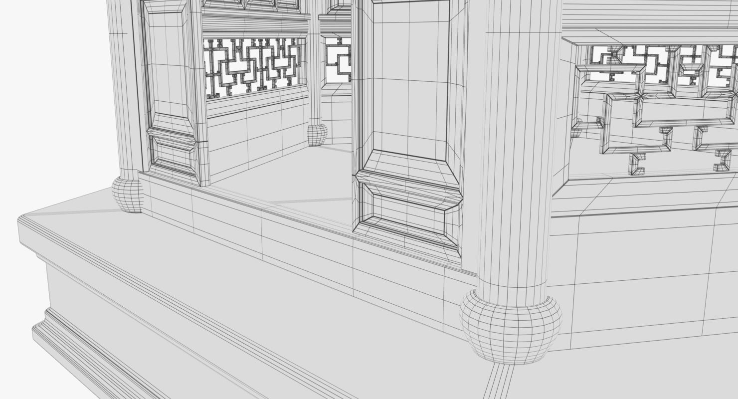 Chinese  Pavilion 3D model_18