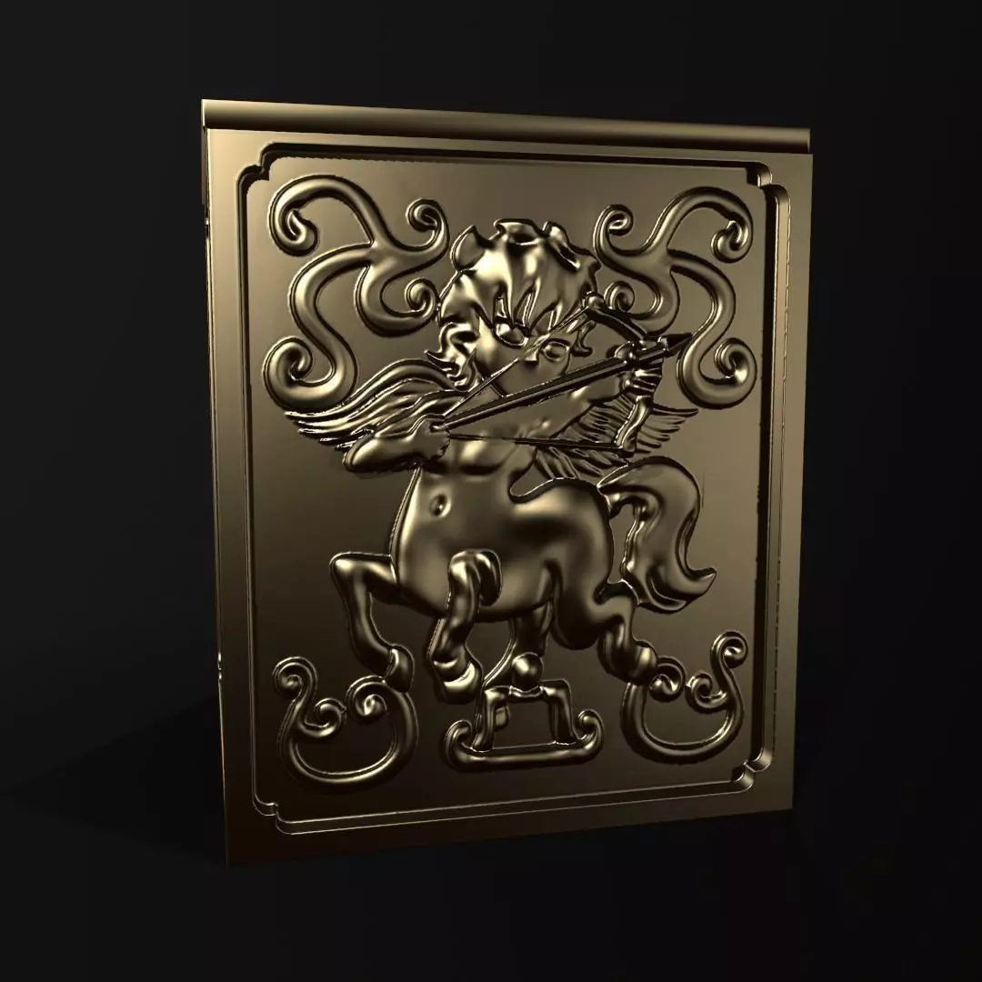 Cloth Armor Box - Sagittarius 3D print model_0