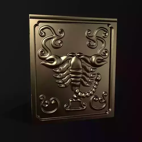 Cloth Armor Box - Scorpio 3D print model