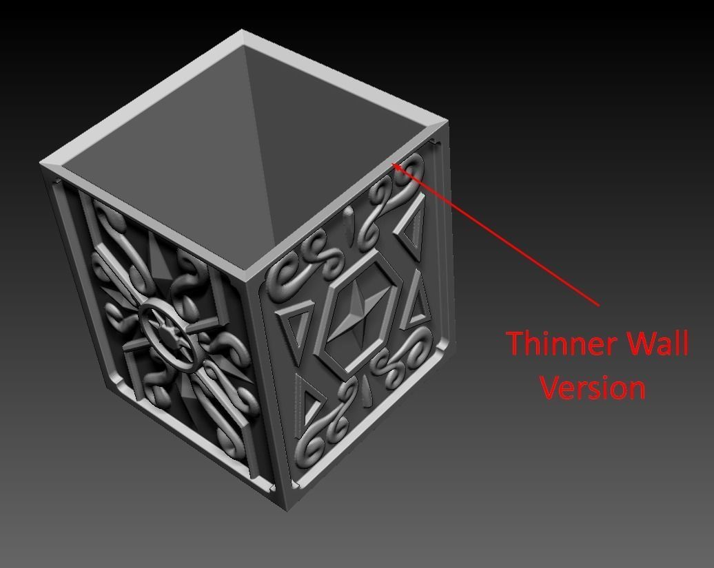 Cloth Armor Box - Gemini 3D print model_3