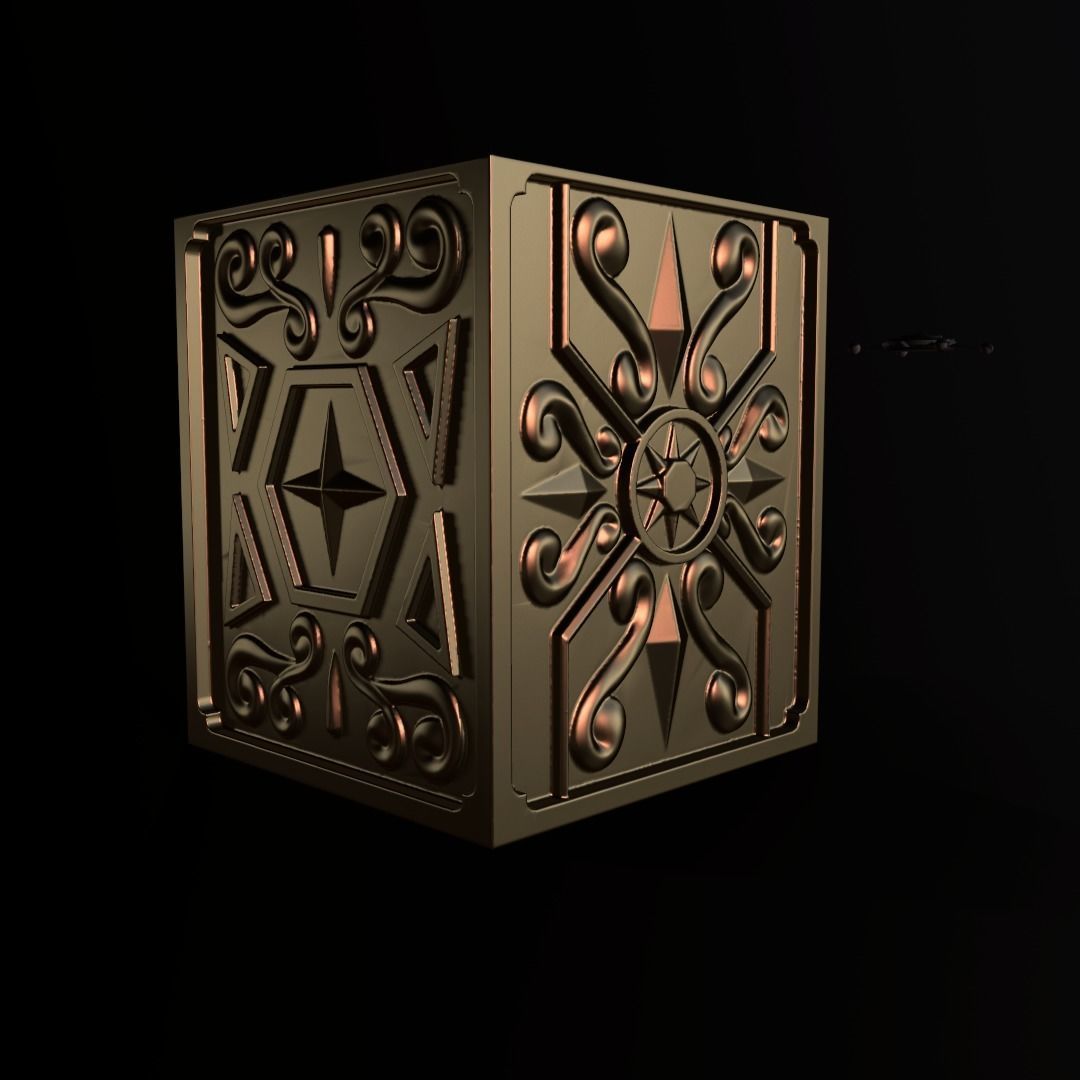 Cloth Armor Box - Taurus 3D print model_1