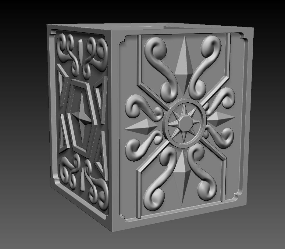 Cloth Armor Box - Taurus 3D print model_5