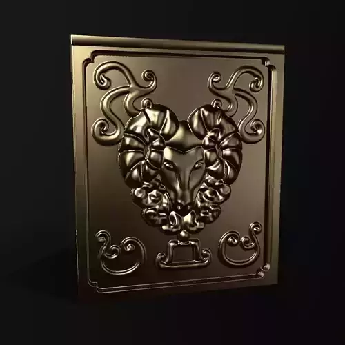 Cloth Armor Box - Aries  3D print model