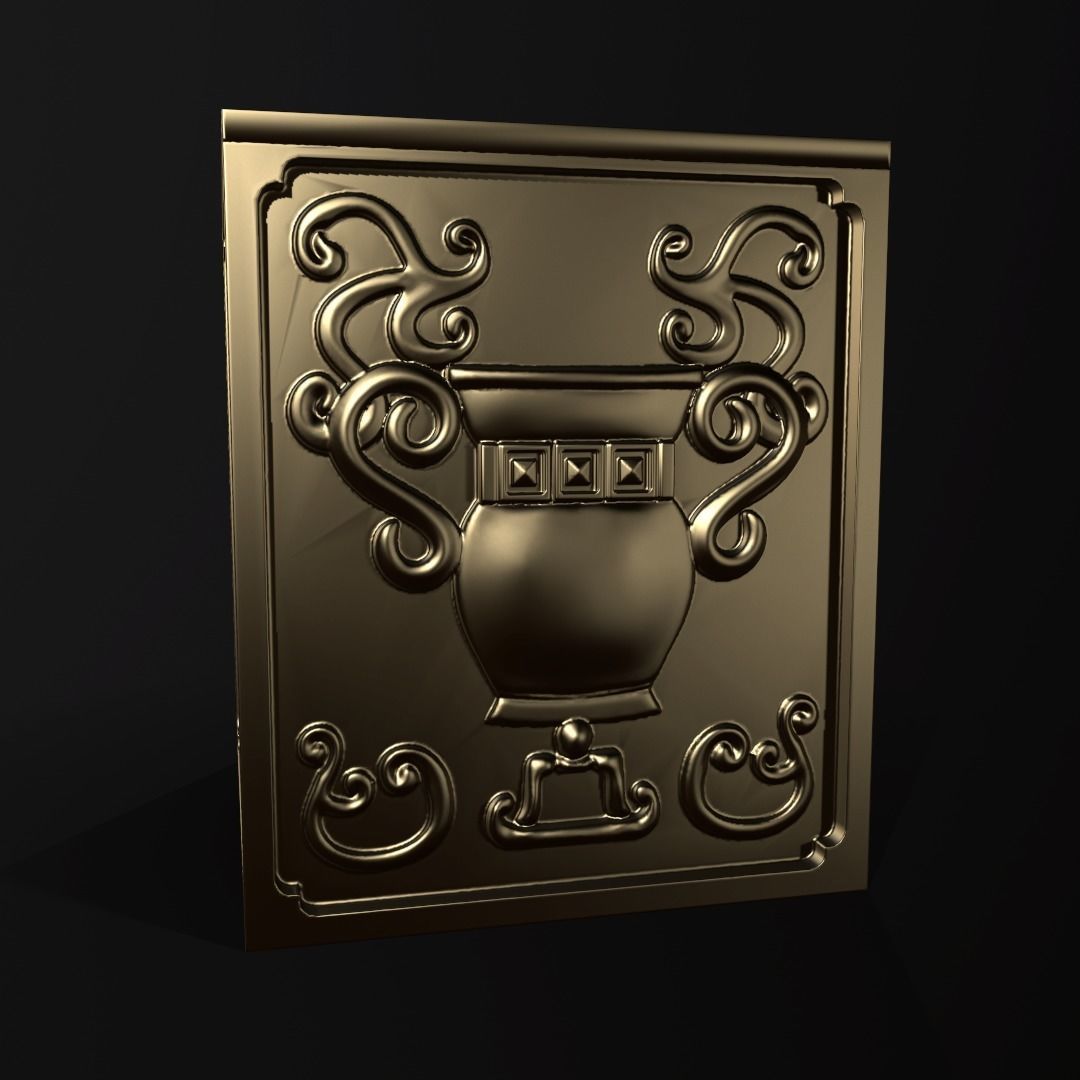 Cloth Armor Box - Golden Armor PACK - KOTZ 3D print model_10