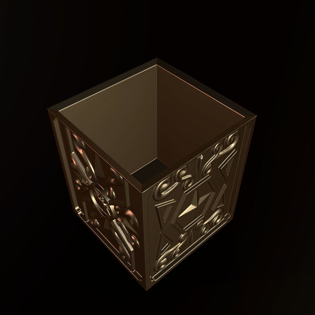 Cloth Armor Box - Golden Armor PACK - KOTZ 3D print model_15