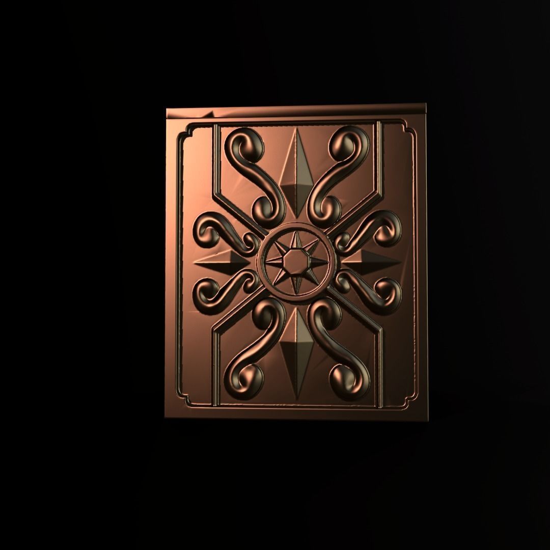 Cloth Armor Box - Golden Armor PACK - KOTZ 3D print model_14