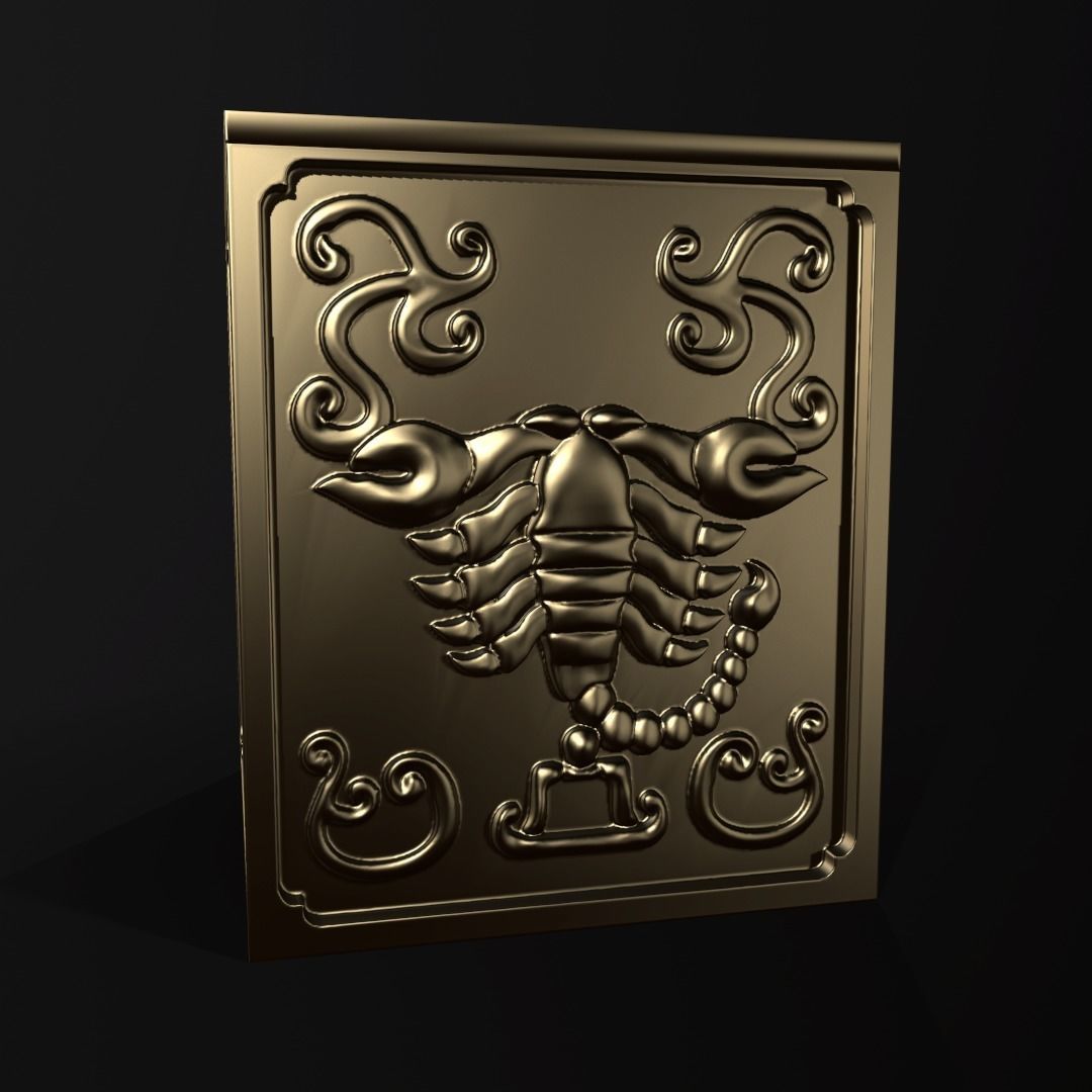 Cloth Armor Box - Golden Armor PACK - KOTZ 3D print model_7