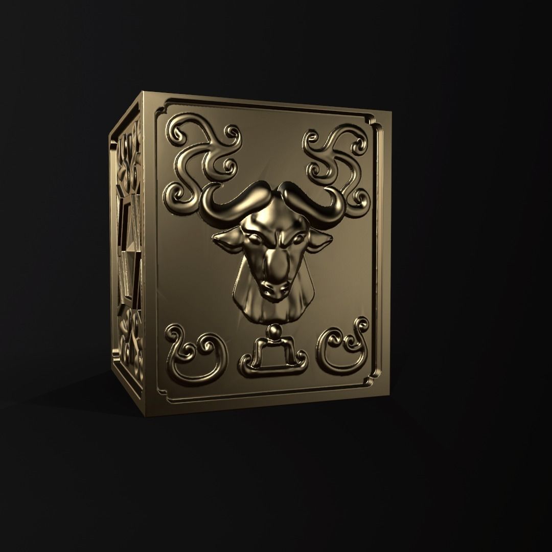 Cloth Armor Box - Golden Armor PACK - KOTZ 3D print model_1