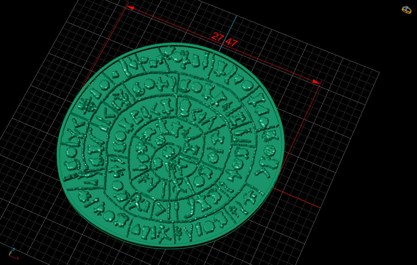 Phaistos 3D print model_5