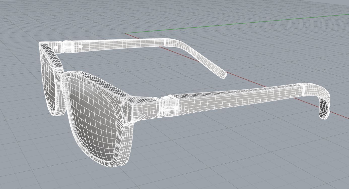 Eyeglass for Men 3D print model_7