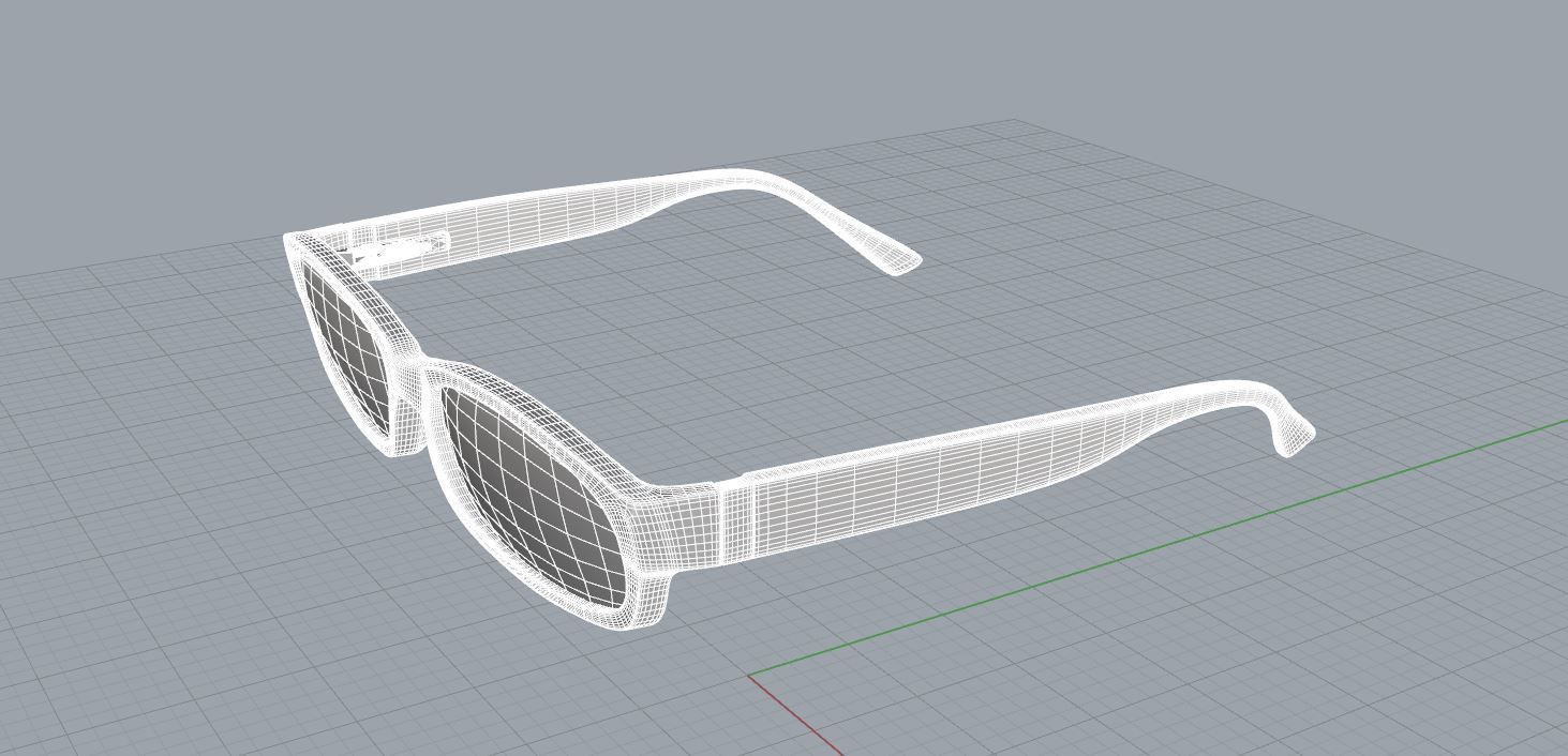 Eyeglass for Men 3D print model_4