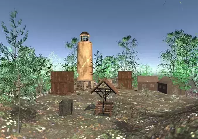 Simple Low Poly jungle Pack