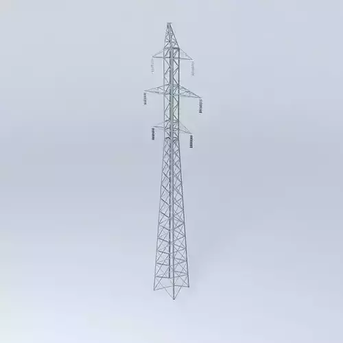 Transmission line tower 2322 Chiekurkalns Riga Latvia