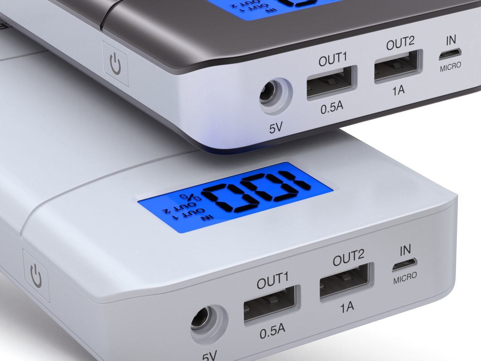 Power Bank 3D model_1