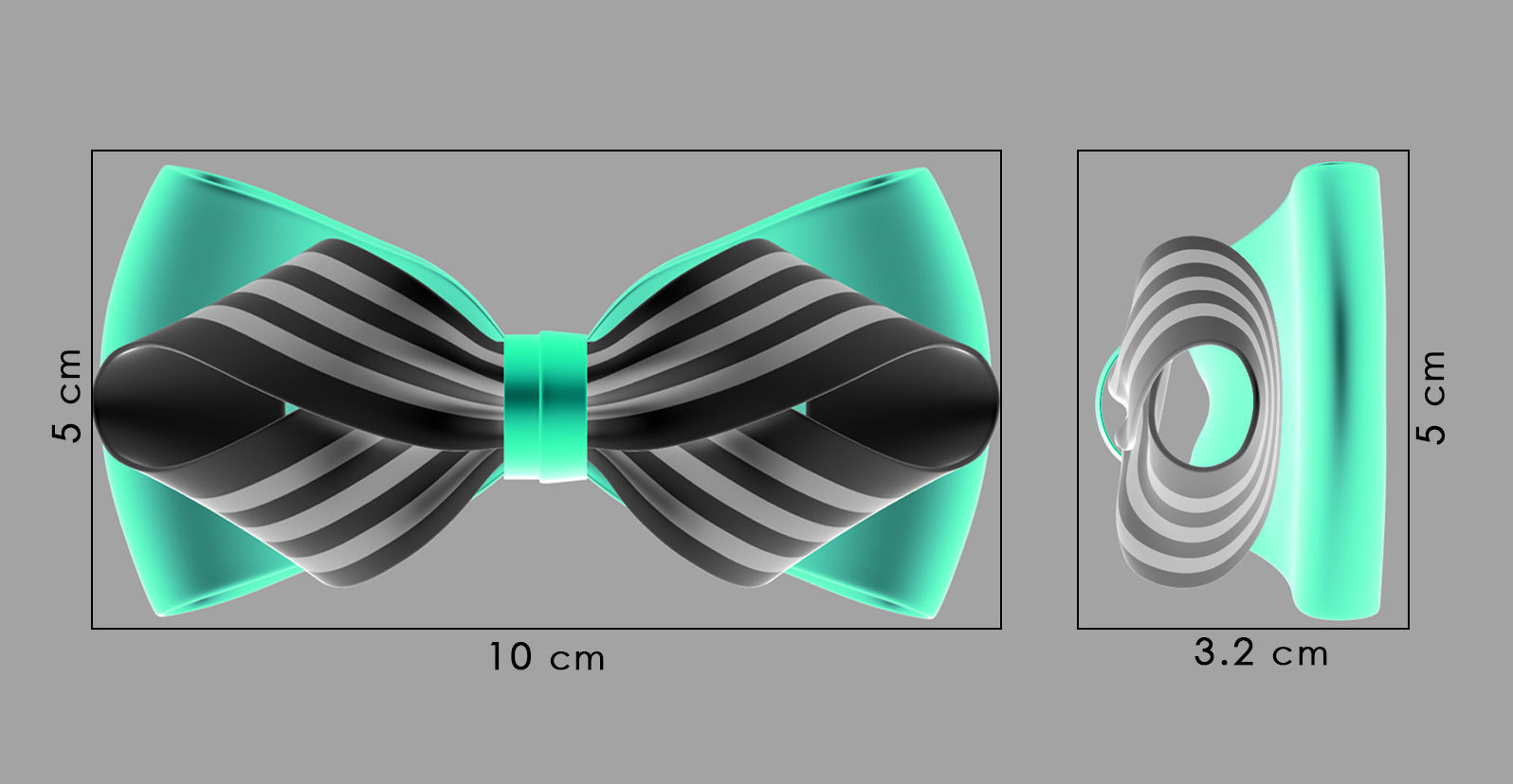 Bow Tie 03- 3D print model_5