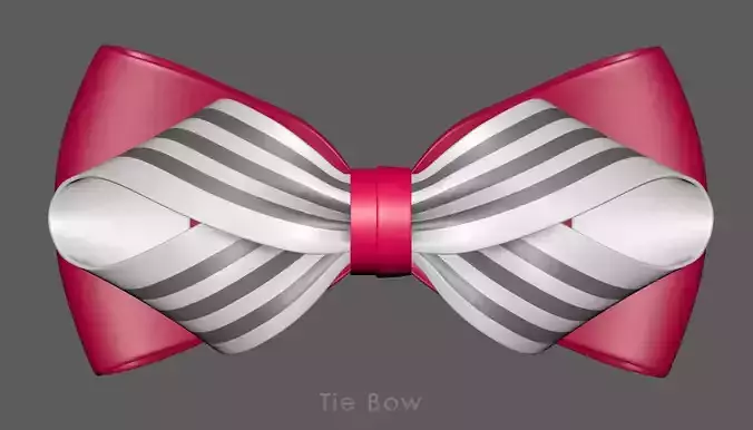 Bow Tie 03- 3D print model