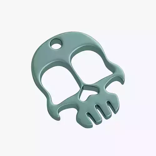Knuckles skull 3D print model