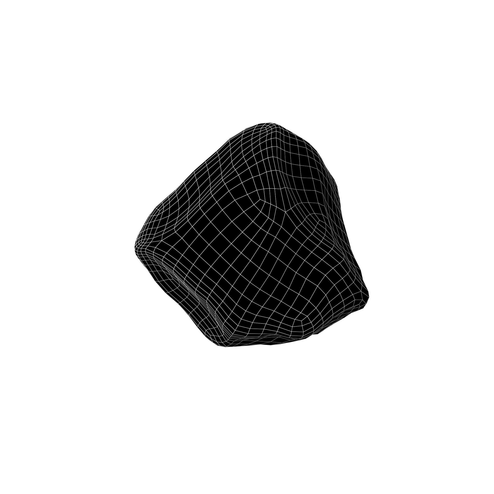 Rock 003 Low-poly 3D model_4